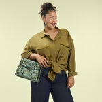 Peter Pan Exclusive Quilted Texture Crossbody Bag LFlifestyle1 view 2